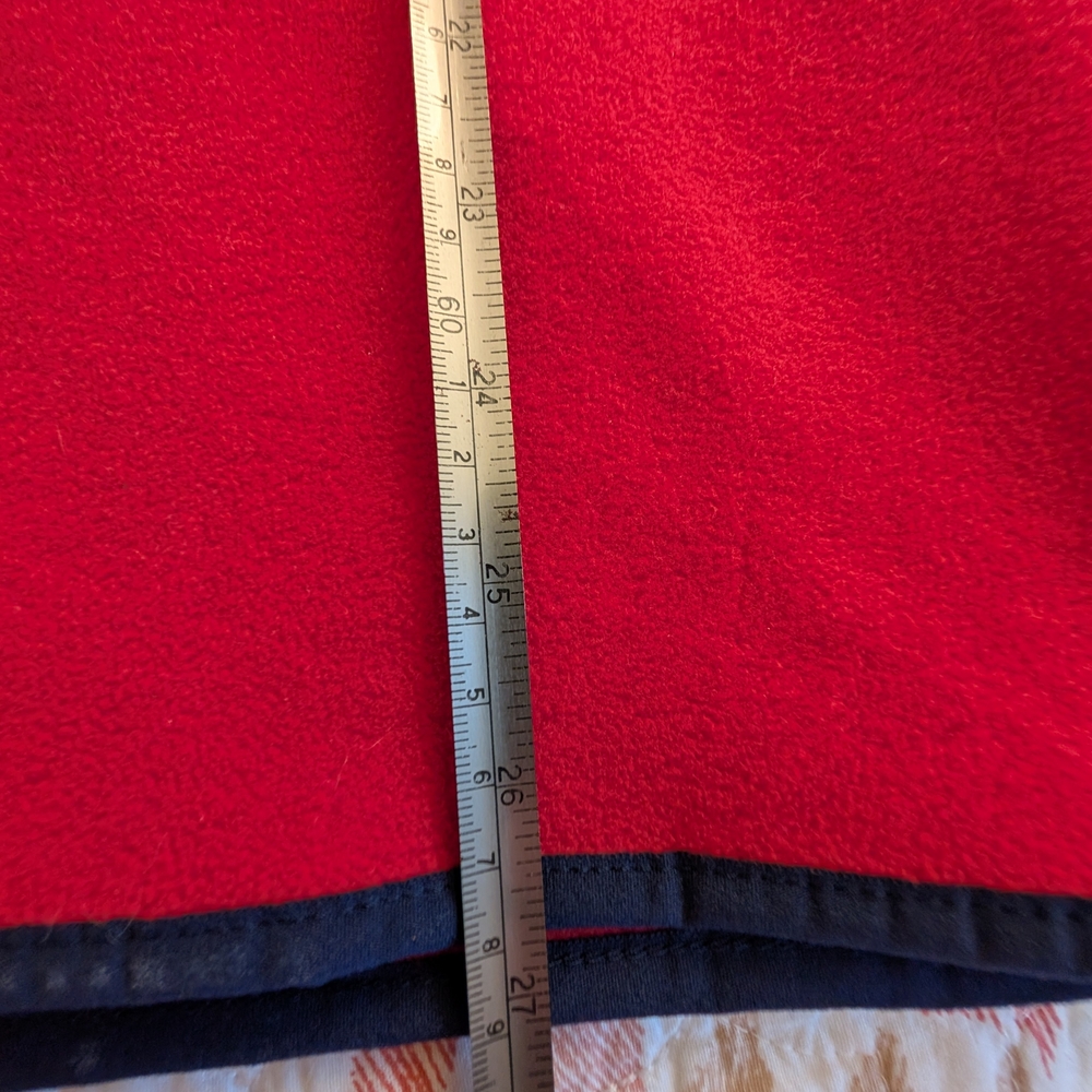 Red and Black Fleece Blanket